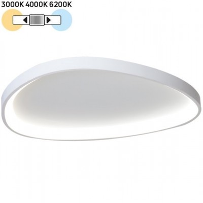 Φωτιστικό Πλαφονιέρα Φ61cm LED 25W 230V 2500lm CCT 42043-WH
